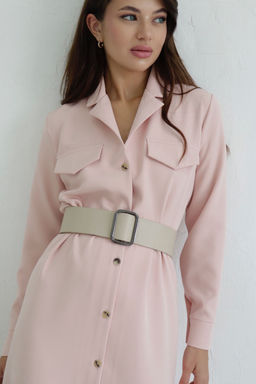 Платье-рубашка с английским воротником - Martichelli фото 378