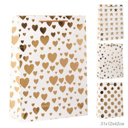 Цена за 12 шт. Пакет подарочный 31x42x12см / 3352XL /уп 12/300/ - ГалеонТрейд фото 6