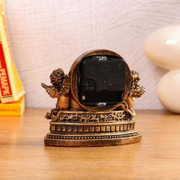 Часы настольные интерьерные «Ангелы», 14×7×12.5 см, циферблат d=4.7 см