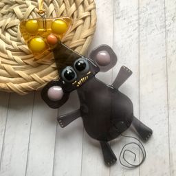 Сувенир Мышка с сыром