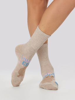 Носки женские в наборе с забавными капибарами и надписями, 3 пары - Mark formelle фото 4