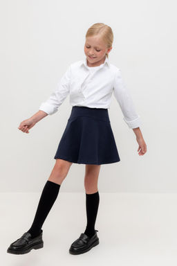 Crockid _ К 7140/индиго юбка для дев