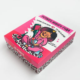 Новогодний подарочный набор Богиня хоум пати, носки р-р 36-39 (23-25 см), маска - Kaftan фото 14