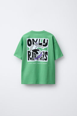 SKATER PRINT T-SHIRT - Zara фото 2