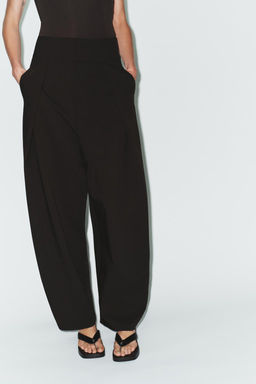 BALLOON PLEAT TROUSERS - Zara фото 10