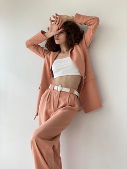 Жакет удлинённый с английским воротником - Martichelli фото 40