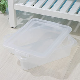 Контейнер для хранения с крышкой Porter, 8 л, 42.7×31.5×11.1 см, прозрачный