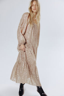 Vestido en tejido jacquard - H&m фото 4