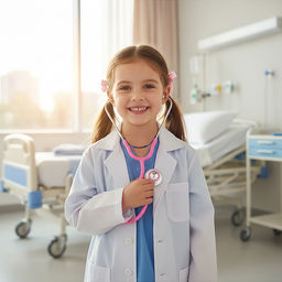 Набор доктор "Весёлая больница" в коробке