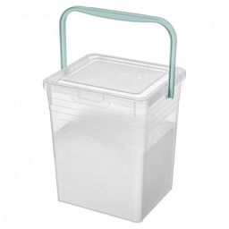 ВЕДРО ДЛЯ СТИРАЛЬНОГО ПОРОШКА 8Л (бесцветный) - Econova фото 5