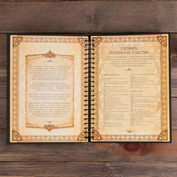 Родословная книга Книга семьи, 30 листов, 24,5 х 29,2 см - Семейные традиции фото 7