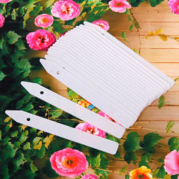 Цена за 4 шт. Бирка для растений 12,5*1,5см "Стрелка" из пластика 20шт в пакете ДоброСад