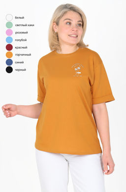 Футболка Алиса Ф-93А (44-62) кулирка - Лотос фото 110