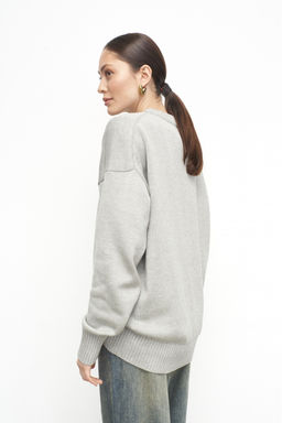 Джемпер Cotton Light Grey - Erist store фото 3