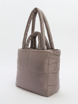 Женский шоппер TENDANCE Артикул 4248446, серо-бежевый  фото 4