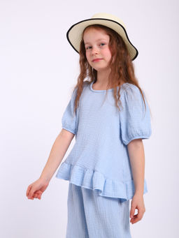 Костюм Пикми муслин белый, КМ-196-3 - От егорки до егора фото 17