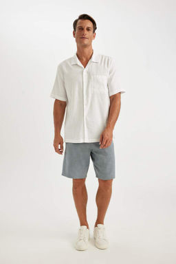 Хлопковые шорты свободного покроя - Defacto фото 7