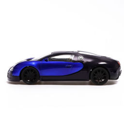 Машинка на пульте управления Купе, радиоуправление, в комплекте педали и руль, работает от батареек, цвет синий - Simaland фото 2