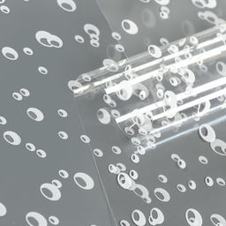 Пленка для цветов «Пузырьки» белая 0.7×8.2 м, 40 мкм