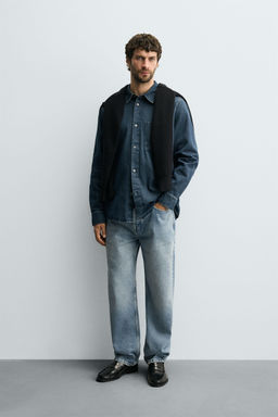 WASHED DENIM SHIRT