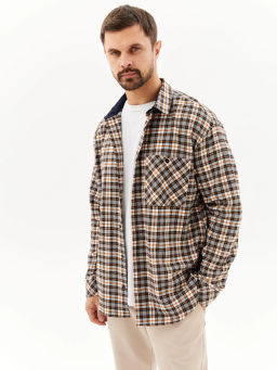 Сорочка мужская длинный рукав GREG S355/211/2025/1