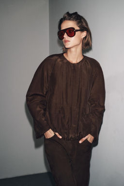 ZW COLLECTION PADDED POCKET JACKET - Zara фото 2