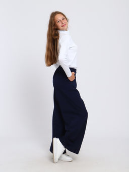 Брюки Алиса темно-синий - Ладошки фото 7