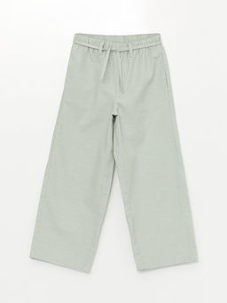 Beli Lastikli Wideleg K?z ?ocuk Pantolon