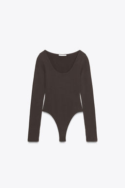 LONG SLEEVE BODYSUIT - Zara фото 7