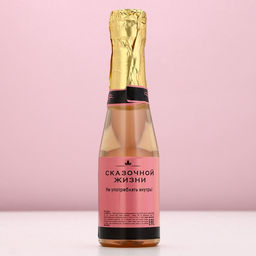 Подарочный набор косметики Море счастья: гель для душа шампанское 250 мл и соль для ванны 200 г, Чистое счастье  фото 6