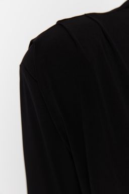 Siyah Drapeli C?tc?tl? Orme Body TPRAW23BD00048