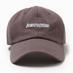 Кепка Awesome MINAKU, серая, размер 58
