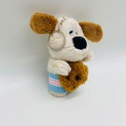 Мягкая игрушка брелок собака Бладхаунд в ассортименте