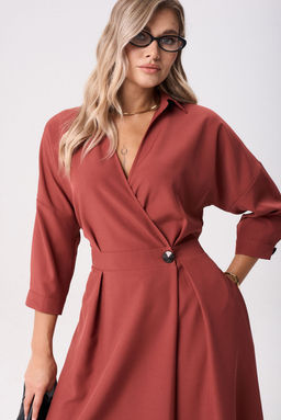 Платье Anastasia 1229.2 клюква