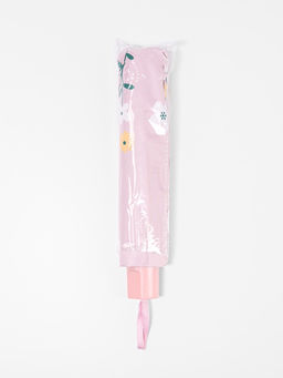 Зонт механический Полевые цветочки, 10 спиц, 4 сложения, R=51/60 см, d=102 см, МИКС