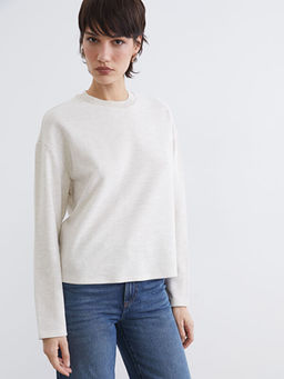 Bisiklet Yaka Kad?n Sweatshirt