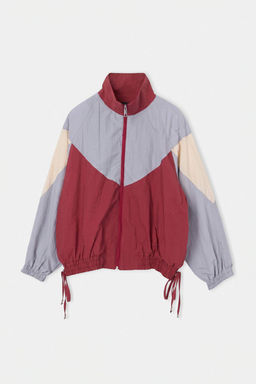 Bordo Oversize Kal_p Renk Bloklu Yazl_k _nce Mont TWOAW27MO00135 - Trendyolmilla фото 8
