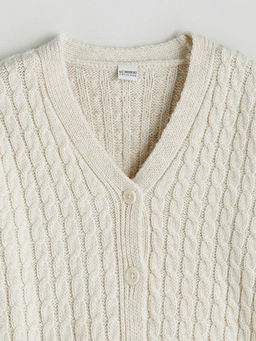 V Yaka K?z ?ocuk Triko H?rka