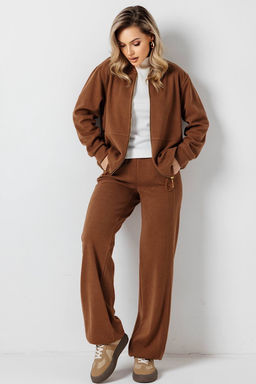 Жакет женский 4442Н/02/Коричневый - Rise фото 4