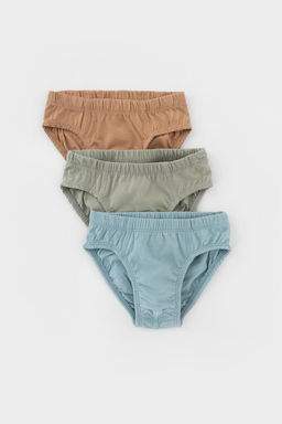 Crockid _ К 1966-3уп/индийский загар,турмалин,оливковый хаки трусы для мал