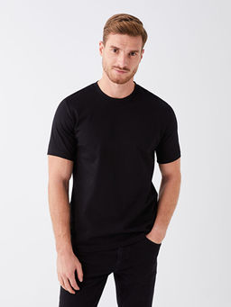 Bisiklet Yaka Penye Erkek Ti??rt