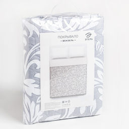 Покрывало Этель евро Вензель, 230х210 5 см, микрофибра  фото 4