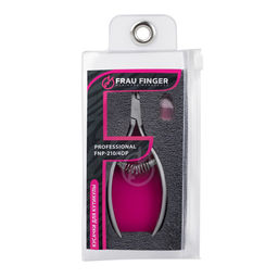 Frau Finger Кусачки маникюрные для кутикулы / Professional FNP-210/4DP, спиральная пружина, ручная заточка, 4 мм