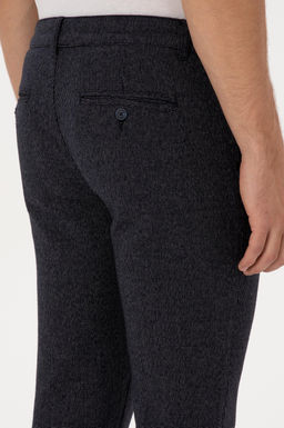 Erkek Lacivert Slim Fit Kanvas / Chino Pantolon - U.s. polo assn фото 6
