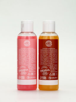 Подарочный набор новогодний Снеговик, гель для душа 2 шт х 150 мл, мочалка, URAL LAB