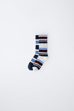 2-PACK OF LONG STRIPED SOCKS - Zara фото 3