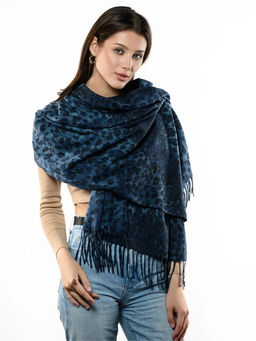 Яркий палантин с анималистичным принтом - Pretty mania фото 9