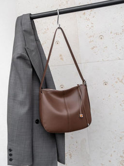 Женская сумка, кожа, MIRONPAN 26089 Коричневый