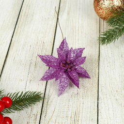 Цена за 12 шт. Цветы искусственные Перелив, острый лист, 8?20 см, МИКС