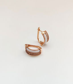 Серьги с керамикой - Vel vett фото 2